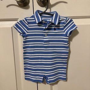 New Ralph Lauren Soft Cotton Polo Shortall 3 Months